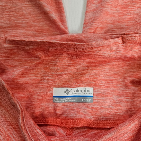 Columbia Leggings Womens XS Orange Omni-Wick High Rise Athletic Yoga Pants NEW - Picture 5 of 9